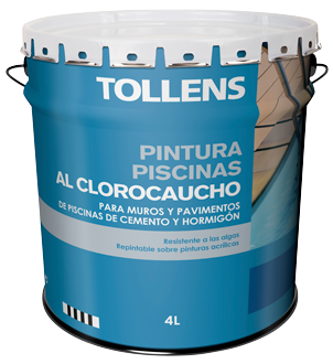 PINTURA PISCINAS AL CLOROCAUCHO TOLLENS