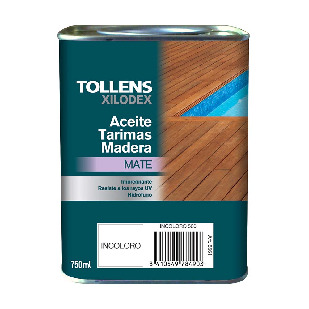 ACEITE PARA TARIMAS MATE INCOLORO TOLLENS