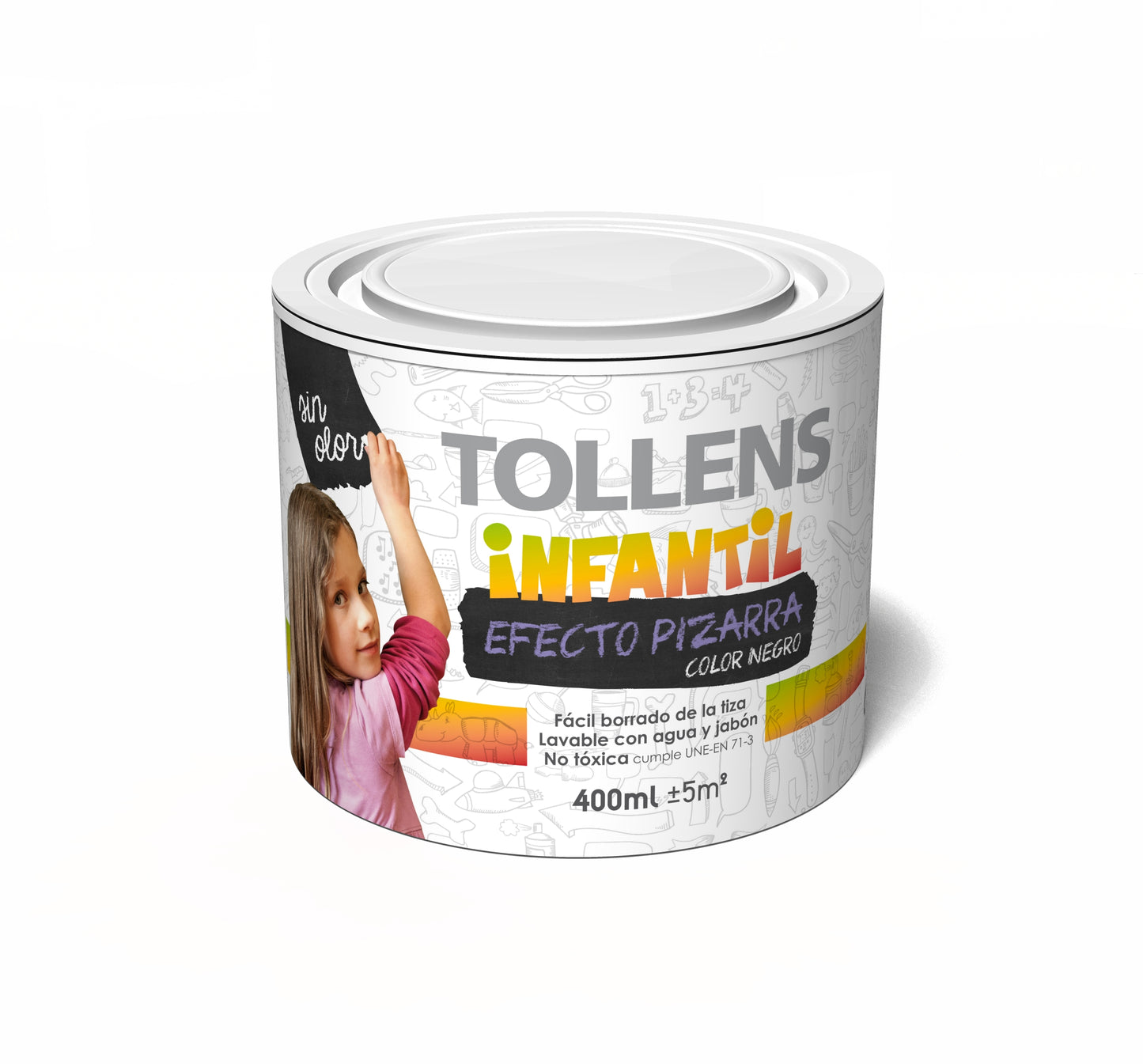 PINTURA PIZARRA TOLLENS 400ML