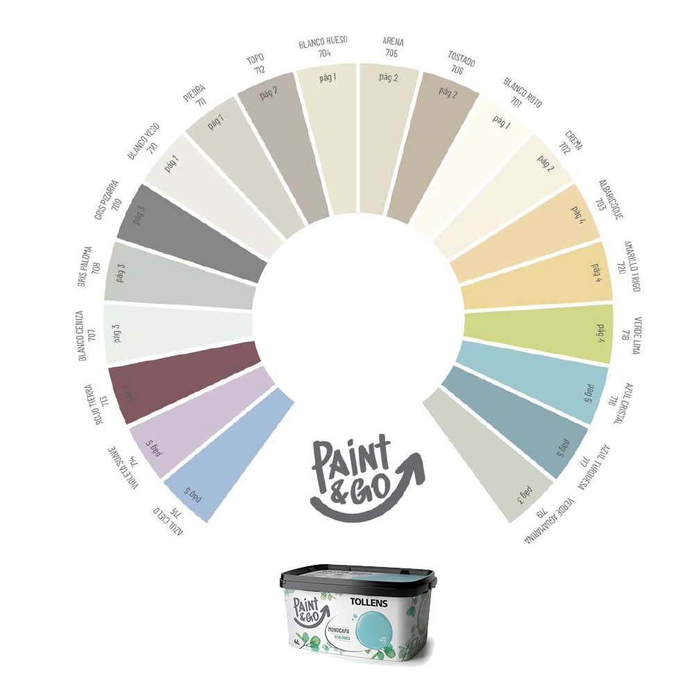 PAINT&GO TOLLENS PINTURA ECOLÓGICA