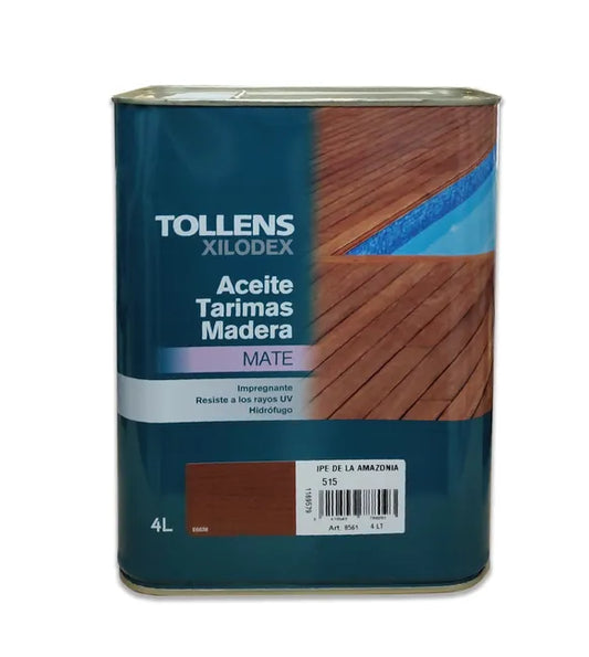 ACEITE PARA TARIMAS MATE IPÉ DE LA AMAZONIA TOLLENS