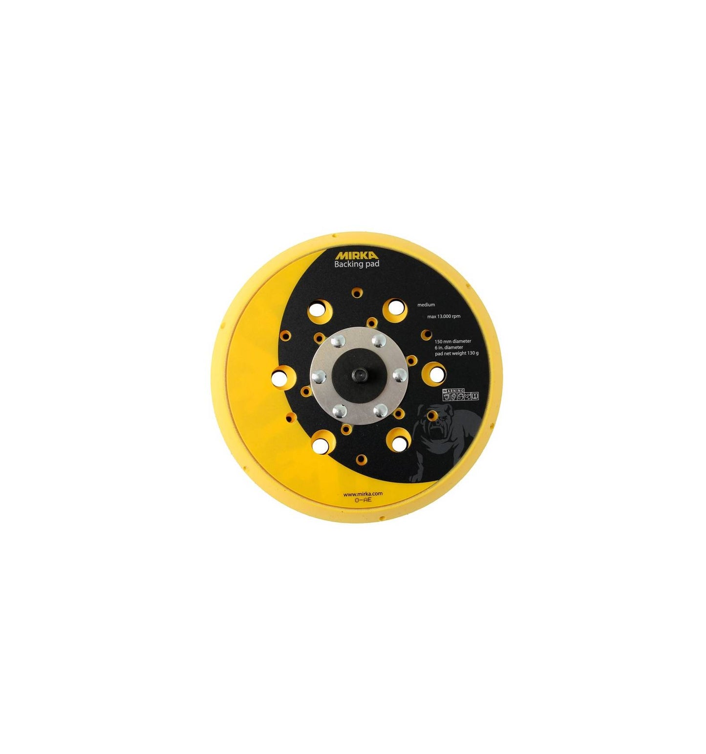 PLATO MALLA PARA LIJADORA DEROS MIRKA 150MM.