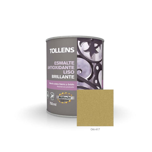 TOLLENS ESMALTE ANTIOXIDANTE LISO BRILLANTE ORO